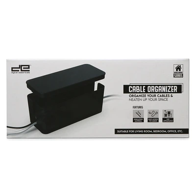 cable organizer box 12.6in x 5.3in