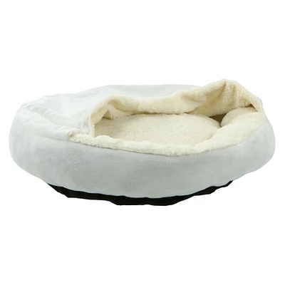 canopy pet bed 20in round