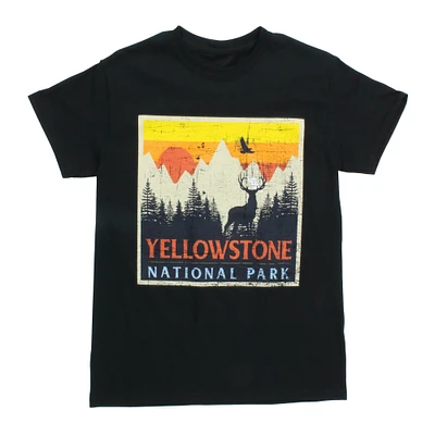 yellowstone national park graphic tee