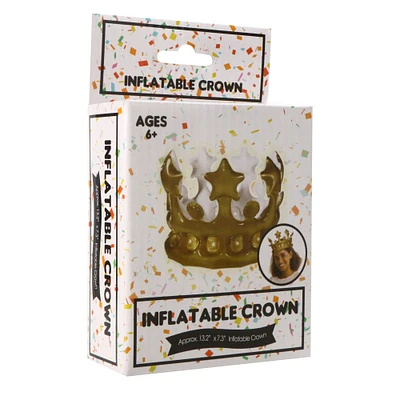 inflatable crown 13.2in x 7.3in