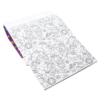 super cute animals kaleidoscope coloring set