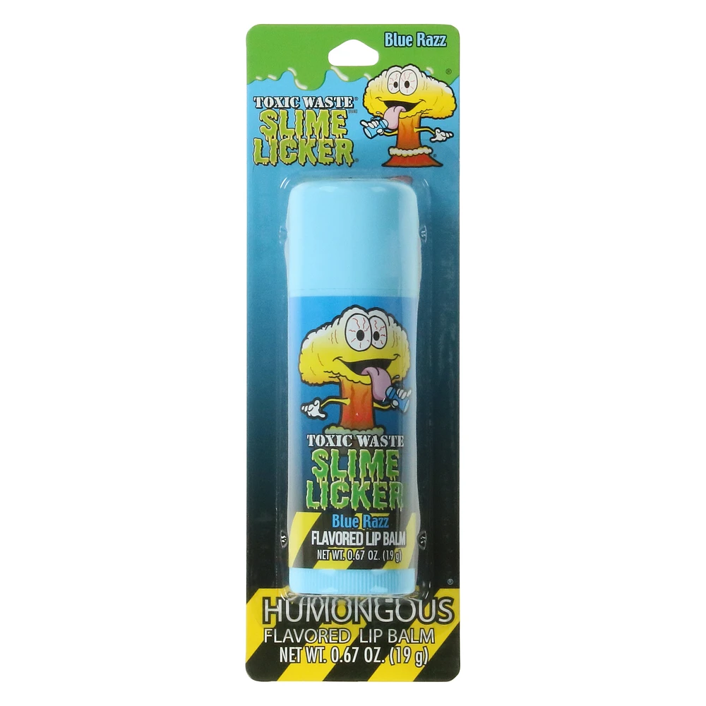 slime licker flavored lip balm, strawberry 0.67oz