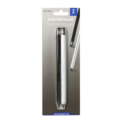 2-in-1 stylus 2-pack