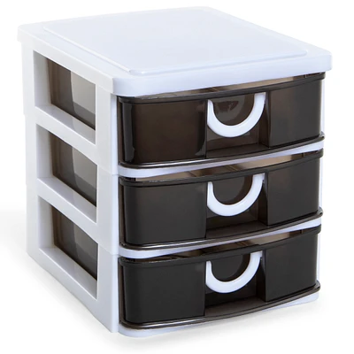 3-Drawer Mini Organizer 7.5in X 6in 6.5in