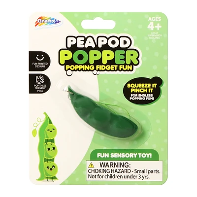 pea pod popper fidget toy