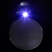 Led Ring Light Mirror W/ Suction Cup Mount