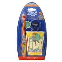 brush buddies™ blippi kid's toothbrush set