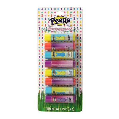 peeps® flavored lip balm 8-count set