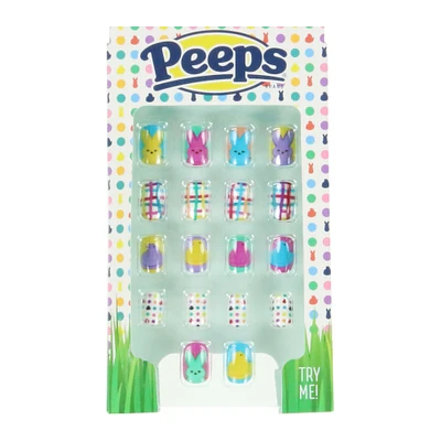 peeps® press-on nails 18-count