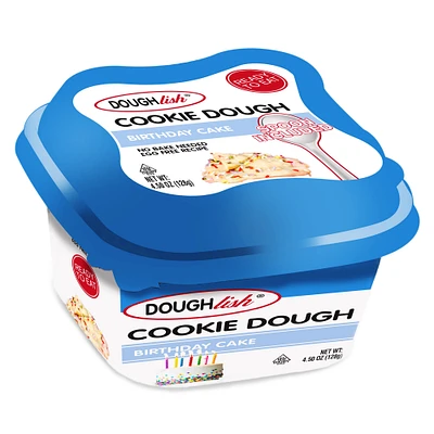doughlish® edible cookie dough - birthday cake 4.5oz