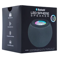 color changing LED sphere bluetooth® speaker