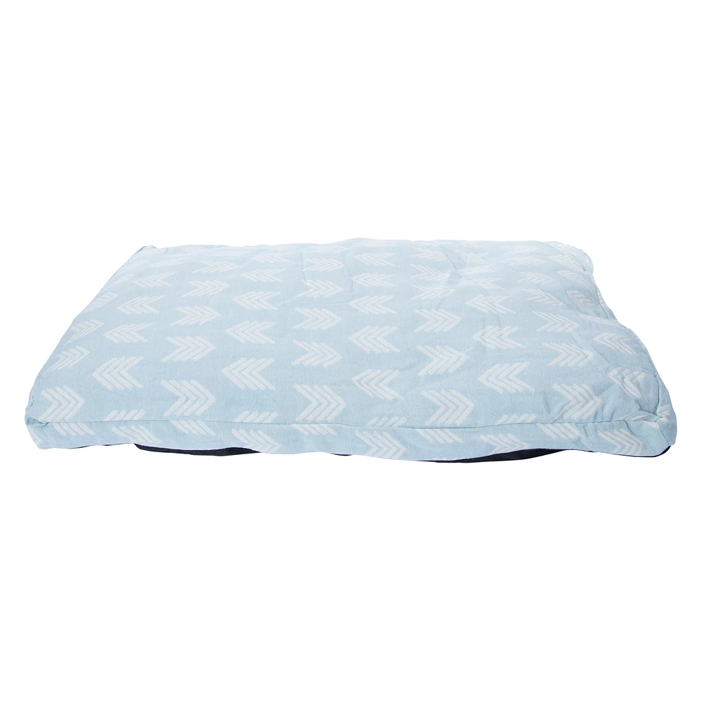 printed gusset pet bed pillow 30in x 20in