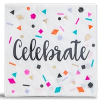 Celebrate Confetti Birthday Napkins 16-Count