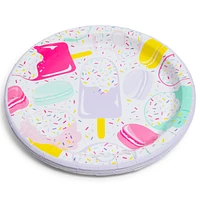 Frosted Sprinkles Birthday 9in Paper Plates 8-Count