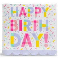 Frosted Sprinkles Birthday Napkins 16-Count