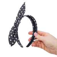 fabric bow headband