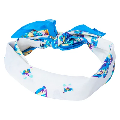 butterfly print multi-wear headwrap bandana