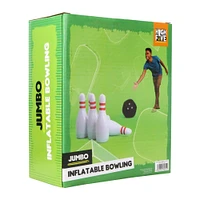 jumbo inflatable bowling game 7-piece set