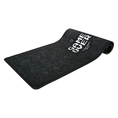 'game over' gaming desk mat 27.5in x 10.2in