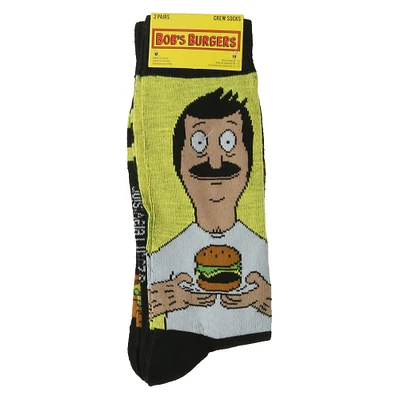 bob's burgers™ crew socks 2-pack