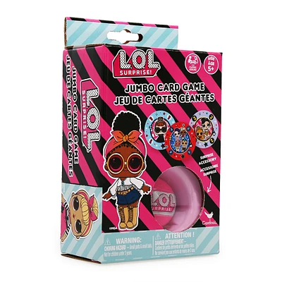 l.o.l. surprise™ jumbo card game with surprise accessory