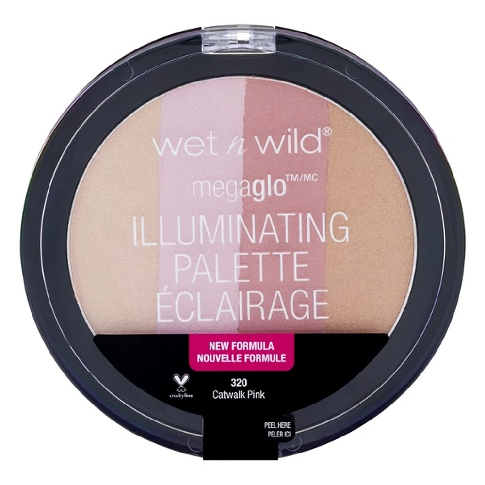 wet n wild® MegaGlo™ illuminating palette - catwalk pink
