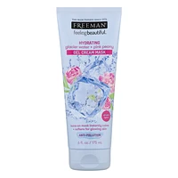 freeman® feeling beautiful™ hydrating anti-pollution mask w/ glacier water & pink peony