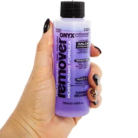 onyx professional® nail polish remover - moisturizing formula 4oz