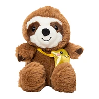 stylish sloth stuffed animal 11in