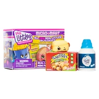 real littles™ micro mart 2 real littles, 2 mini packs