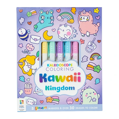 kaleidoscope kawaii kingdom coloring kit