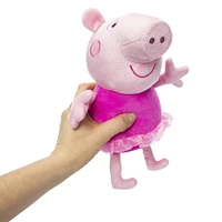 peppa pig™ ballerina stuffed animal 12in