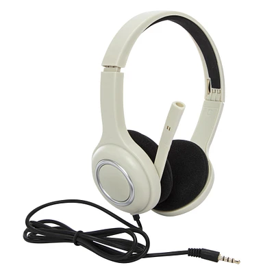 executive stereo headset with boom mic