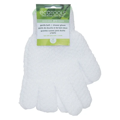 ecotools® gentle bath & shower gloves