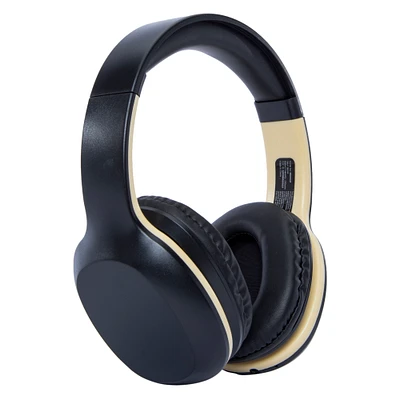 2-in-1 wireless & wired bluetooth® headphones with mic