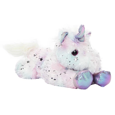 laying unicorn stuffed animal 11in