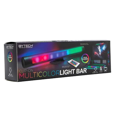 clip-on multicolor color change LED light bar