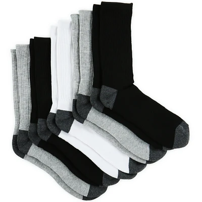 series-8 fitness™ young men's performance crew socks 5-pack