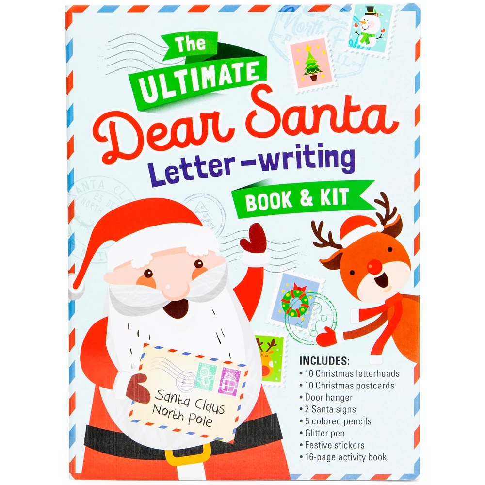 the ultimate dear santa letter-writing book & kit