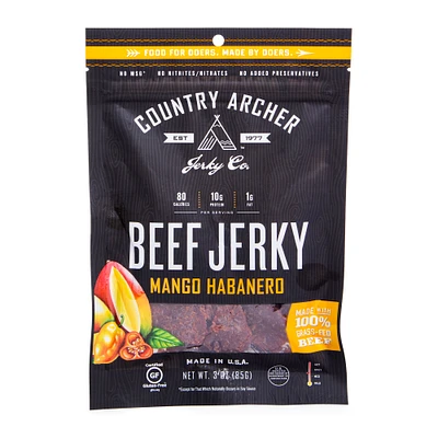 country archer® mango habanero beef jerky 3oz