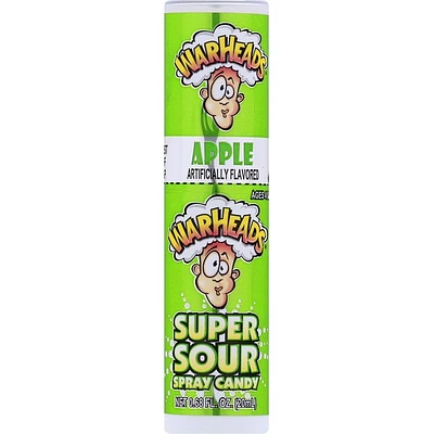 warheads® apple super sour spray candy 0.68oz