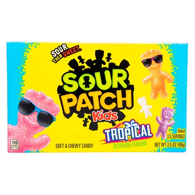sour patch kids® tropical movie theater candy 3.5oz
