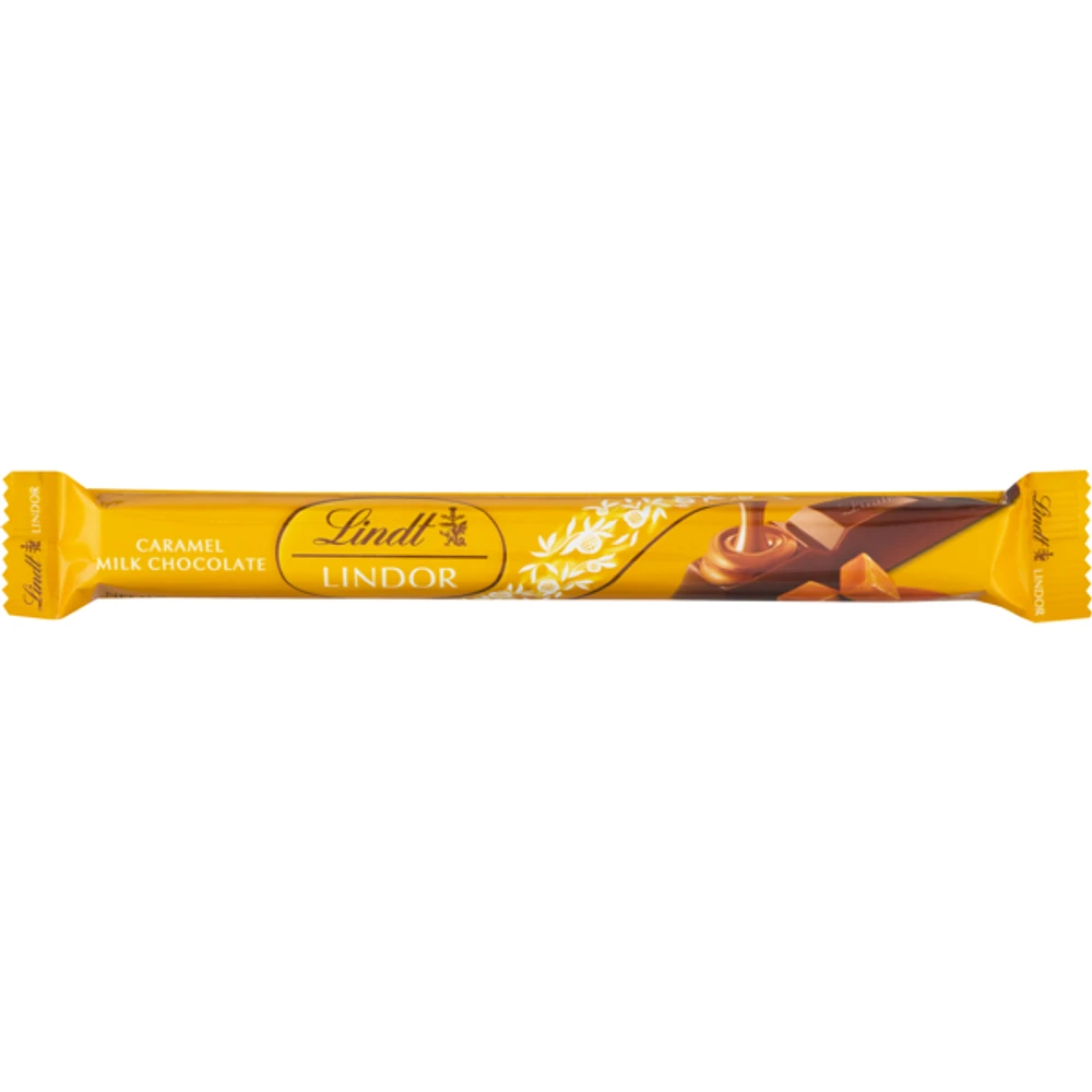 lindt® lindor caramel chocolate bar 1.3oz
