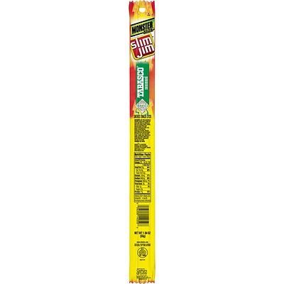 slim jim® monster size tabasco smoked snack stick 1.94oz