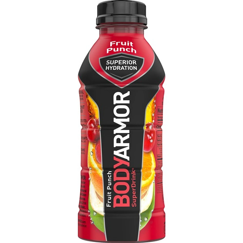 bodyarmor® super drink® fruit punch sports drink 16oz