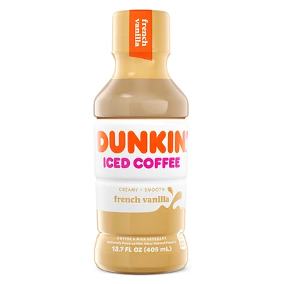 dunkin'® french vanilla iced coffee 13.7oz