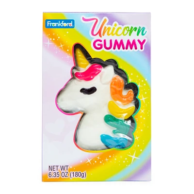 giant unicorn gummy candy 6.3oz