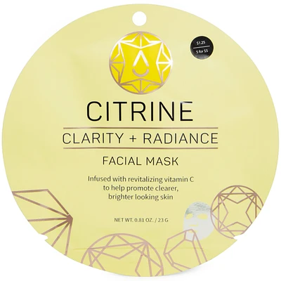 citrine clarity + radiance sheet mask