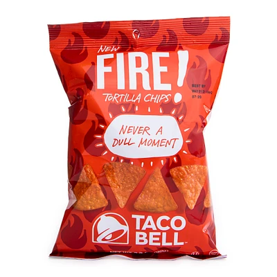 taco bell® fire tortilla chips 3.5oz