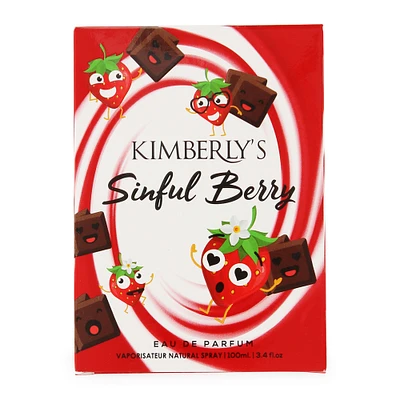 kimberly's sinful berry eau de parfum 3.4oz